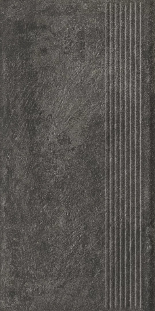 Ступень Carrizo Basalt Stopnica Prosta Struktura Mat 30x60 - фото 5