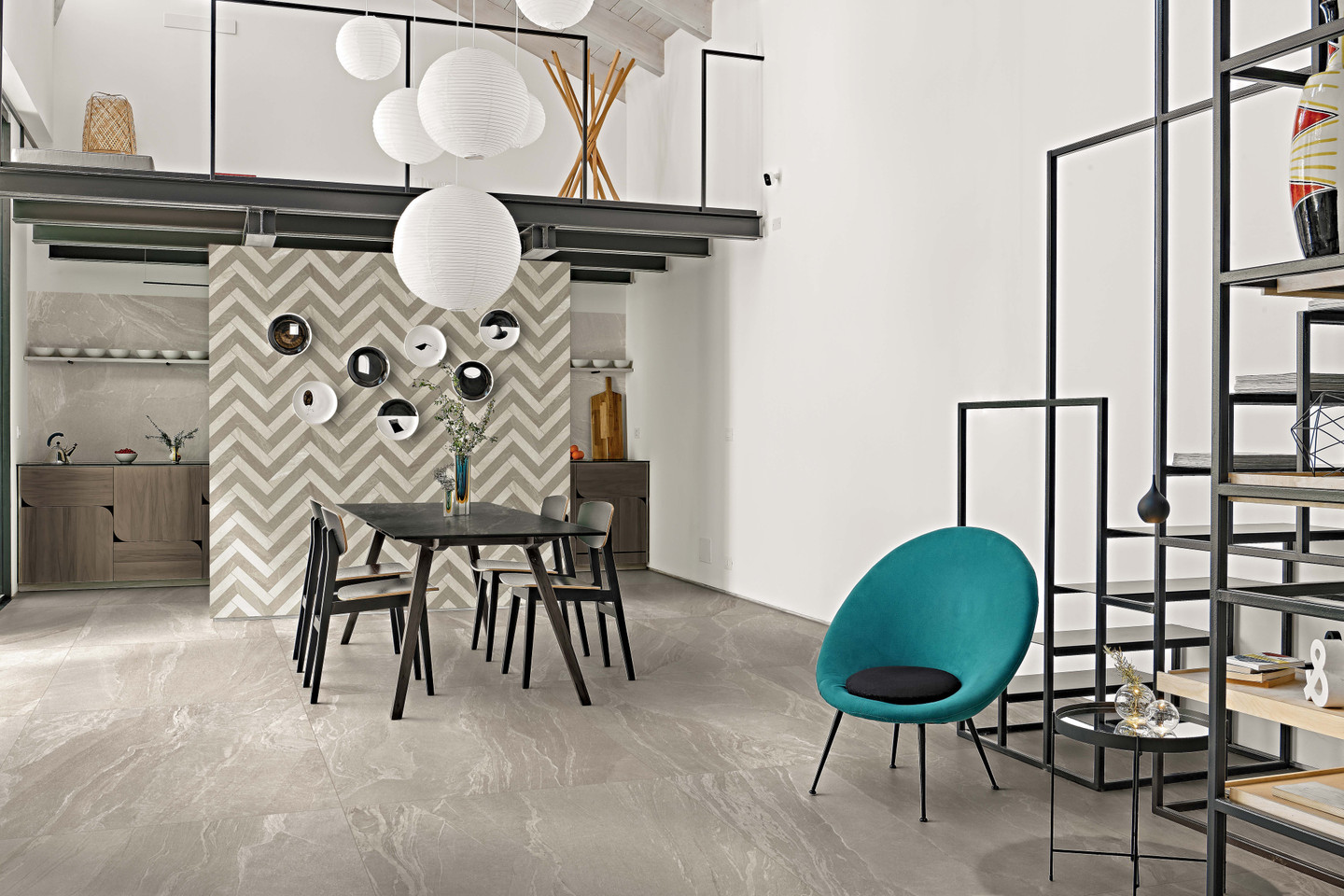 776475 На пол Woodslate Life Dove Matte Ret 60x60 - фото 17