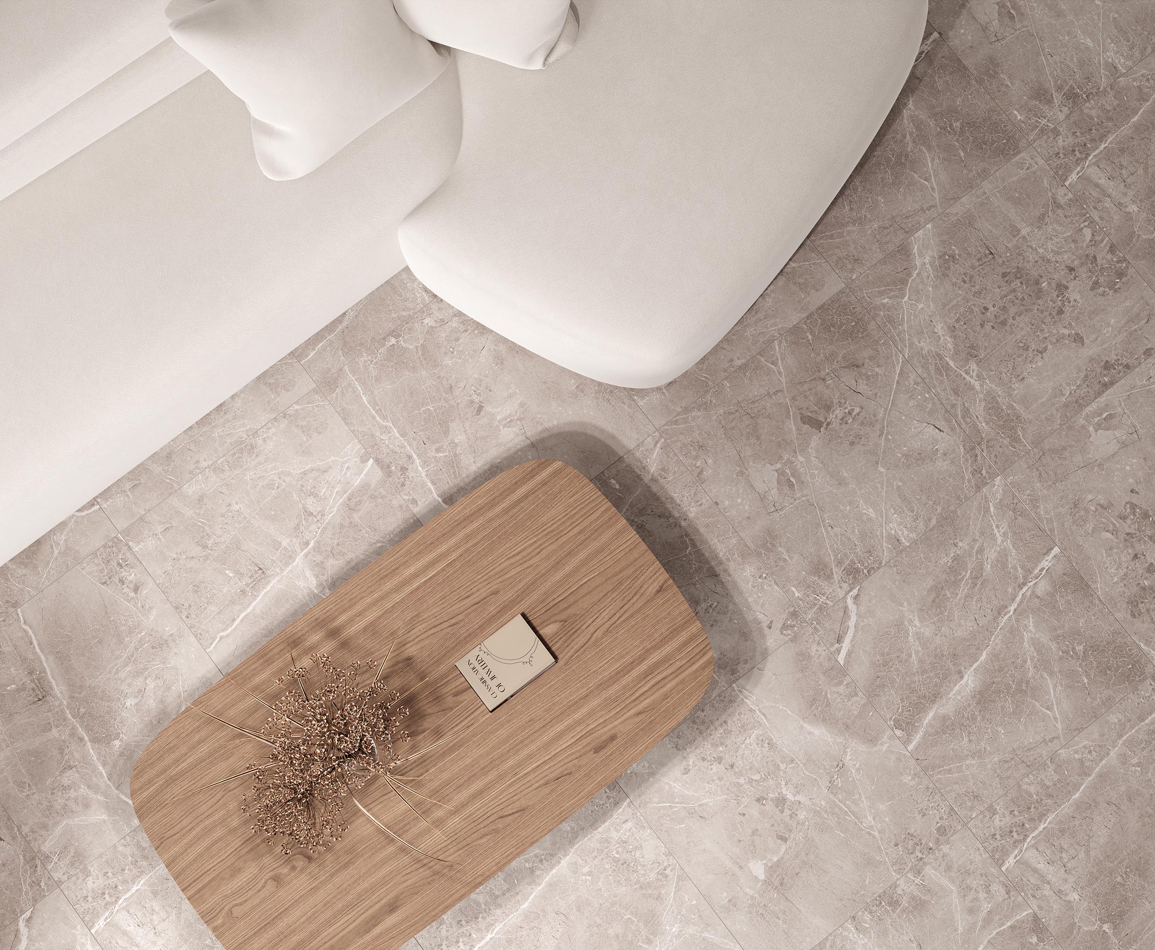 На пол Obsidian Grey 60х60 Матовый - фото 22