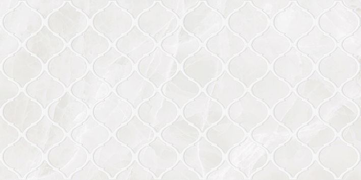 Декор Plazma Nuance белый