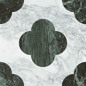 4101196 На пол Dandy Pin White Green 18.6x18.6 - фото 29