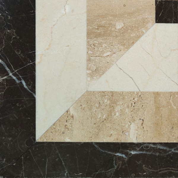 PJD-SDPH104 Декоративная вставка Waterjet 104 Border 15x15