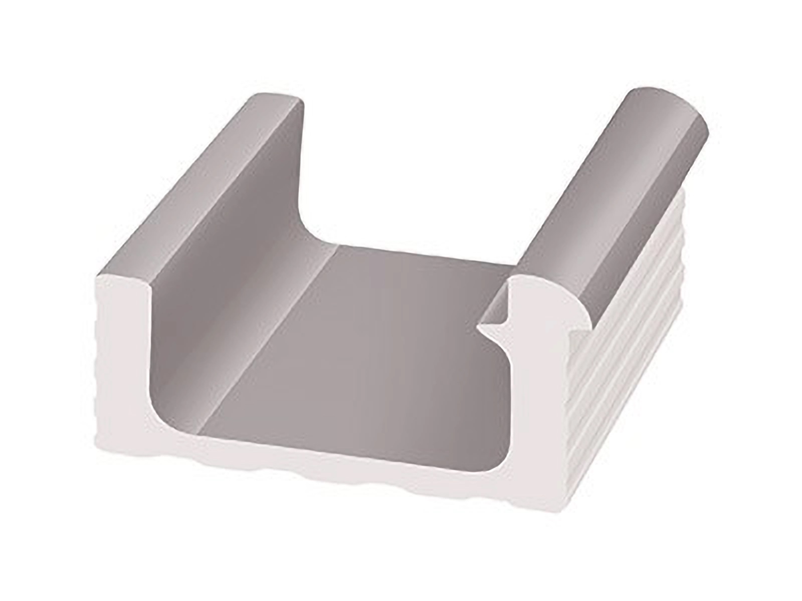 KP209.1 Декоративная вставка Olympic Series Переливной лоток керамический Grey 29x24.5