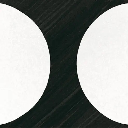 22126 На пол Caprice Deco Moonline B&W 20x20 - фото 2