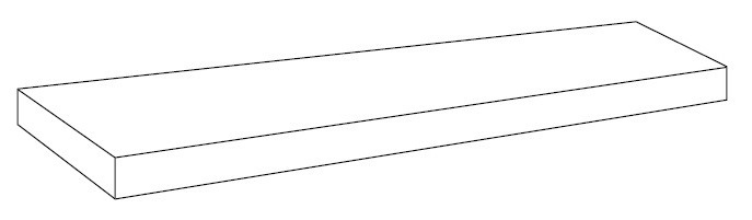 620070001696 Ступень Victory Dark Scalino Angolare Sx 33x160