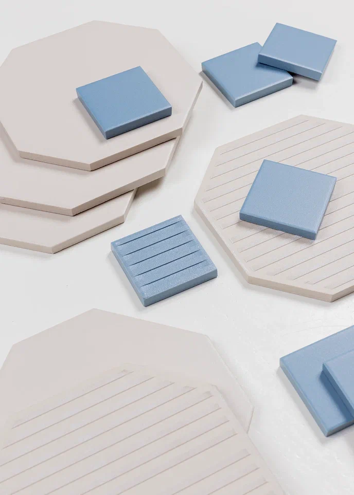 M6712 На пол Цветовая палитра Треугольник зеленый 50х36х36 - фото 12