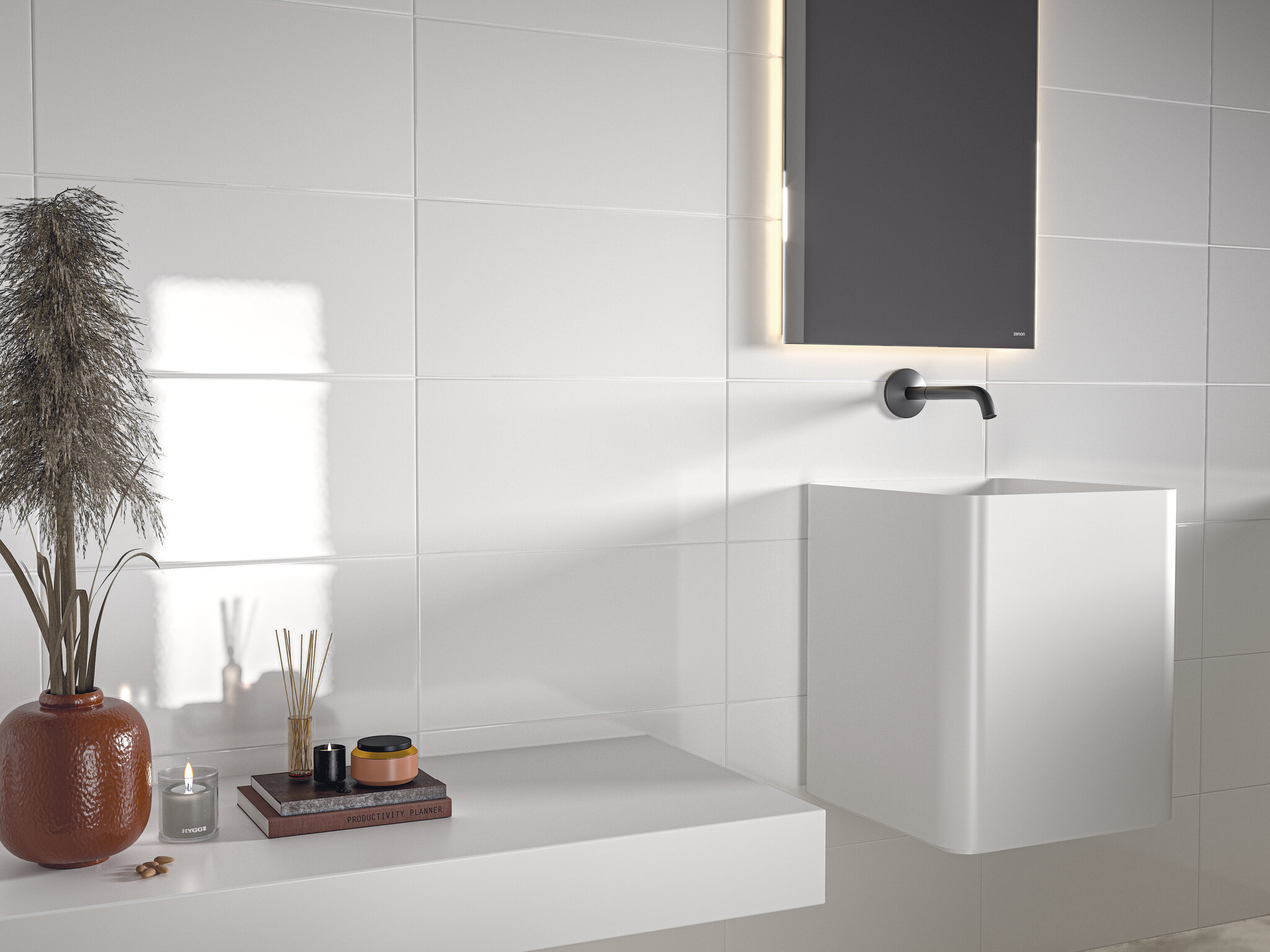 На стену Blanco Mate 10x10 - фото 8