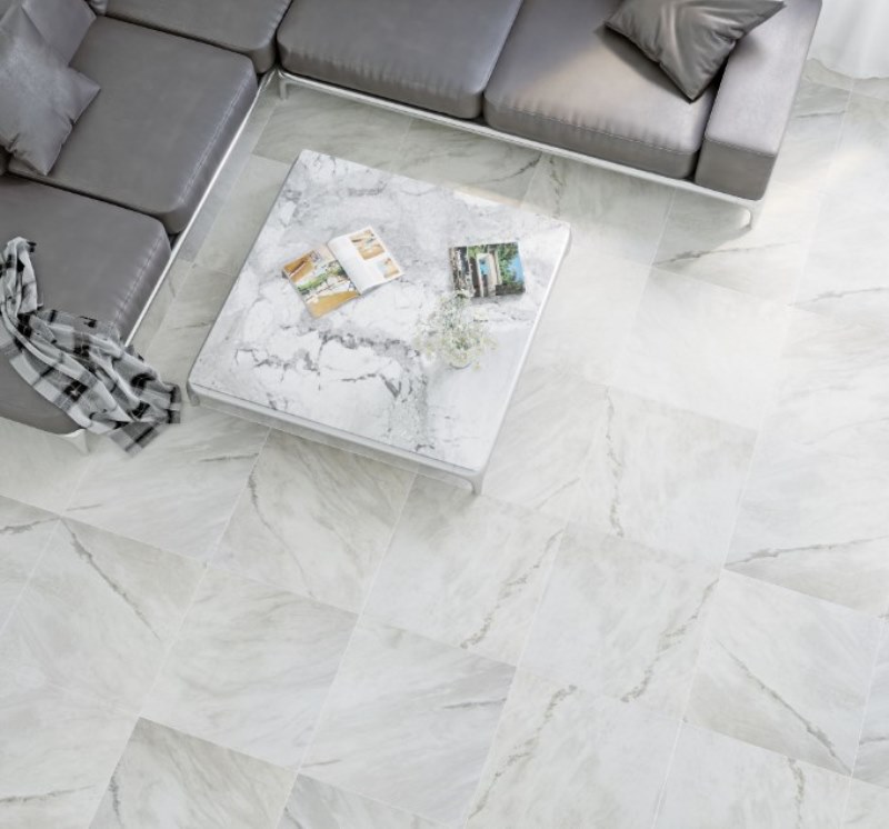 10 GCR G AL  0105 На пол Альер Серый матовый ректификат - фото 2