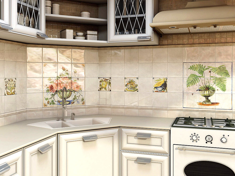 17011 На стену Форио Беж светлый квадрат 15 - фото 2