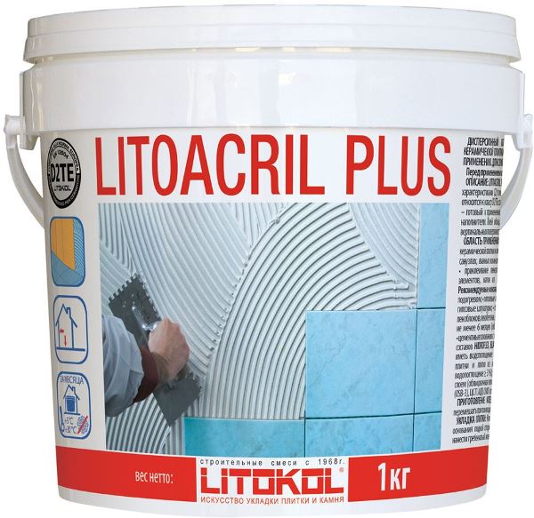  Клей на основе смол LITOACRIL PLUS 1 кг