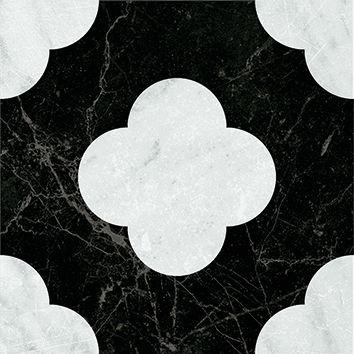 4101200 На пол Dandy Pin Black White 18.6x18.6 - фото 46