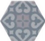 15-292-418-1913 Декор Lambeth-Sloane Hex Sloane Cement Mix Матовый - фото 14