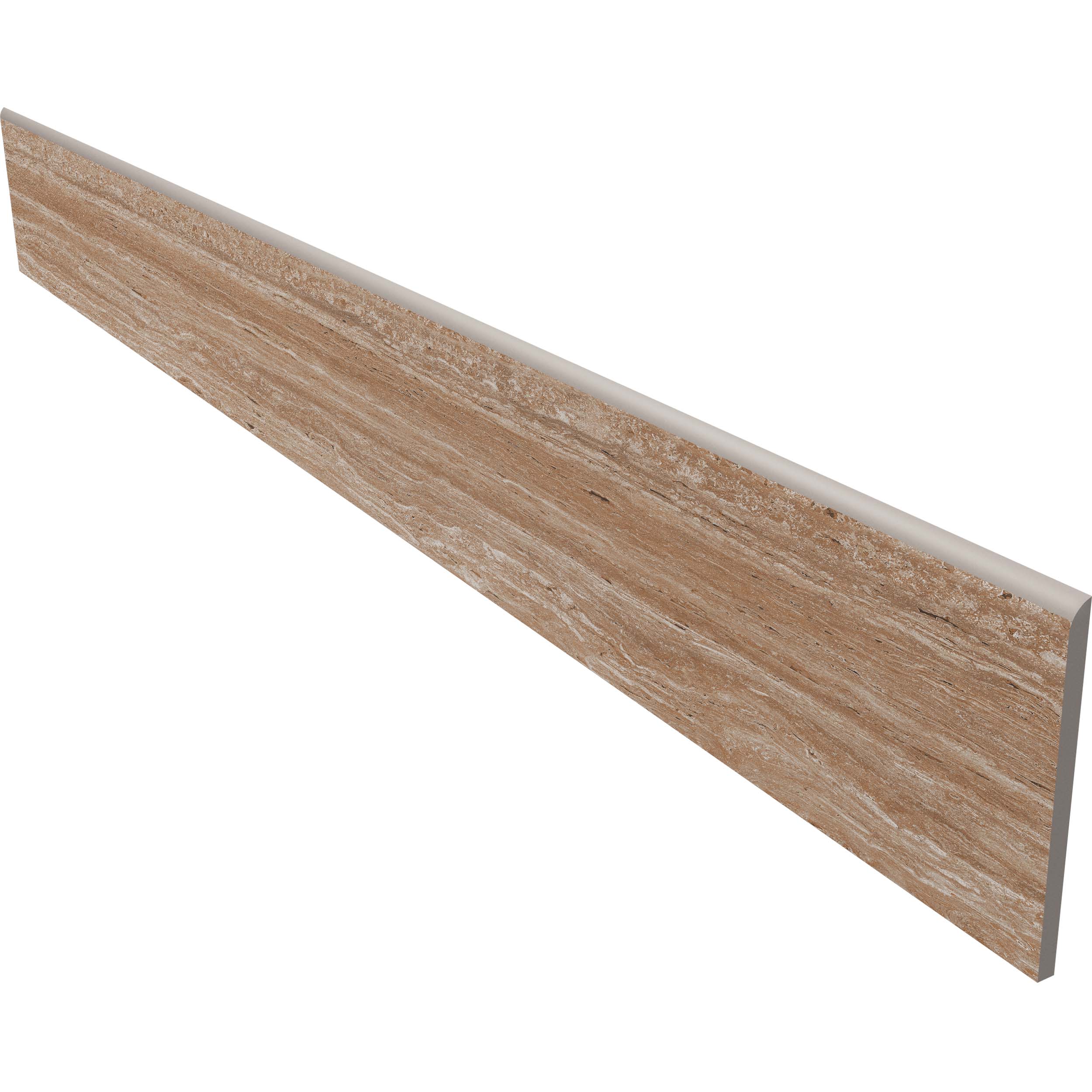 Skirting/TL03_NS/7x60x10 Плинтус Tolanto TL03 Brown Неполированный 7x60