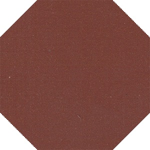 На пол Метлахская плитка 100OCROU oct.10 RED ROU 10x10