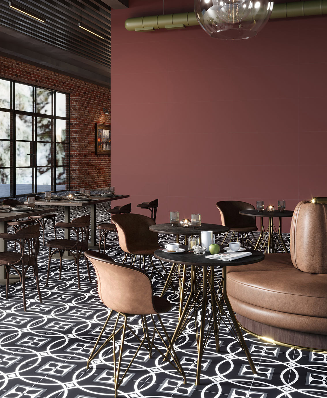 На пол Monocolors Elite Grey 60x120 5мм Matt - фото 3