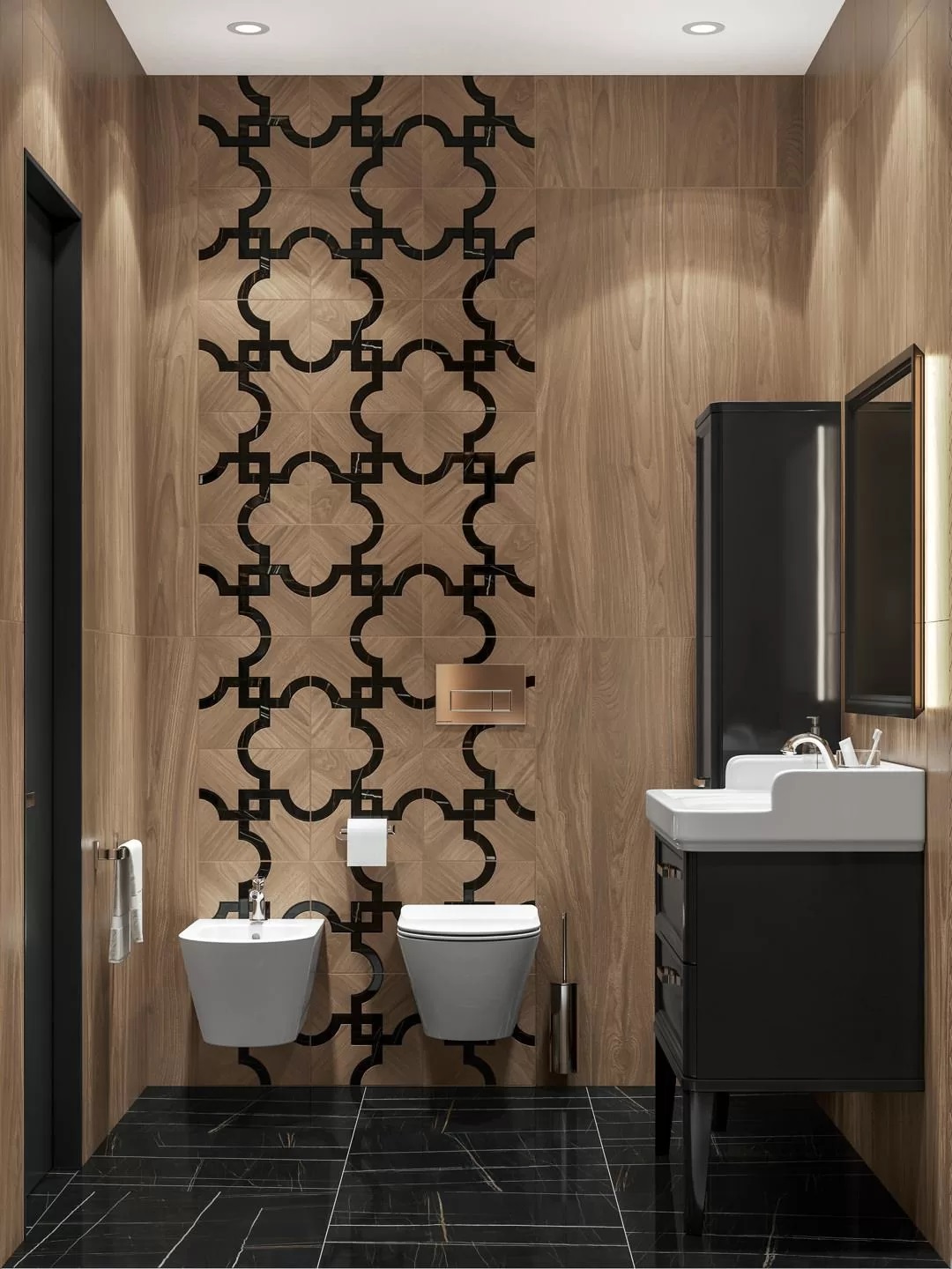 T042/SG5269 На пол Монтиони Мозаичный Коричневый Светлый 34x35.5 - фото 10