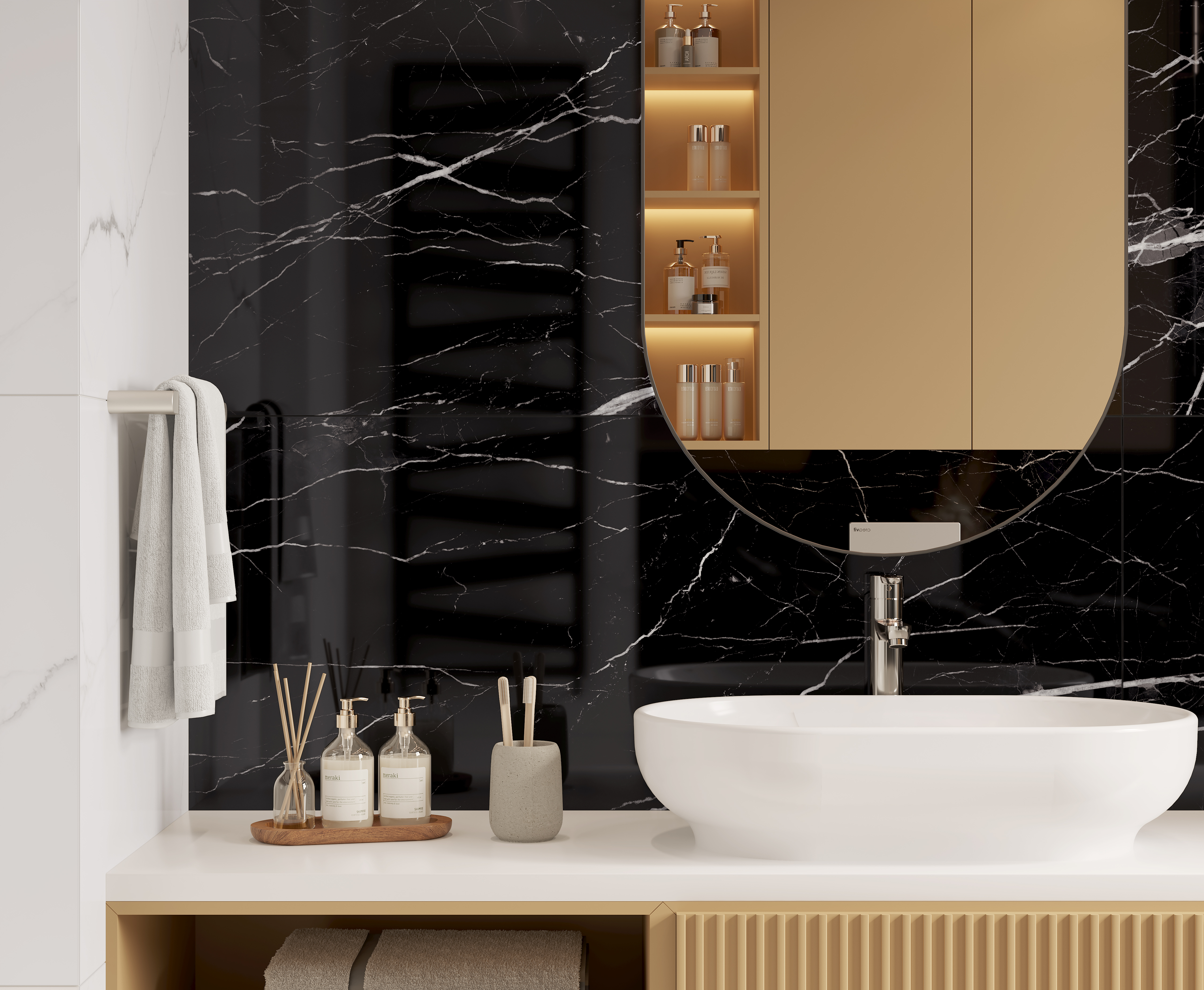 На пол Flash Black Чёрный 60x120 - фото 4