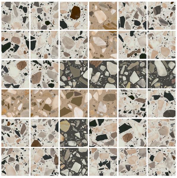 SG6532/MM На пол Бричиола 2 Мозаичный Лаппатированный 30x30 - фото 4