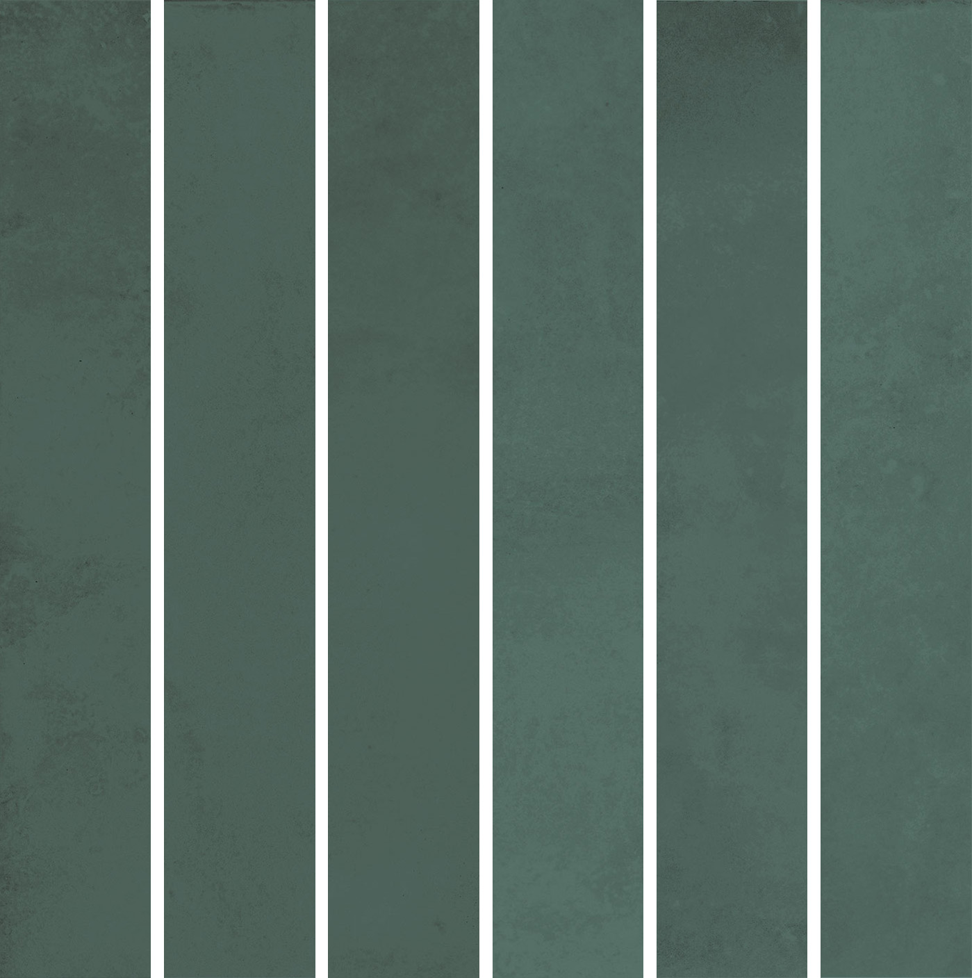 KMD2MSM005BN Декор Фес Мозаичный зелёный тёмный глянцевый 15x15x0.77 - фото 7