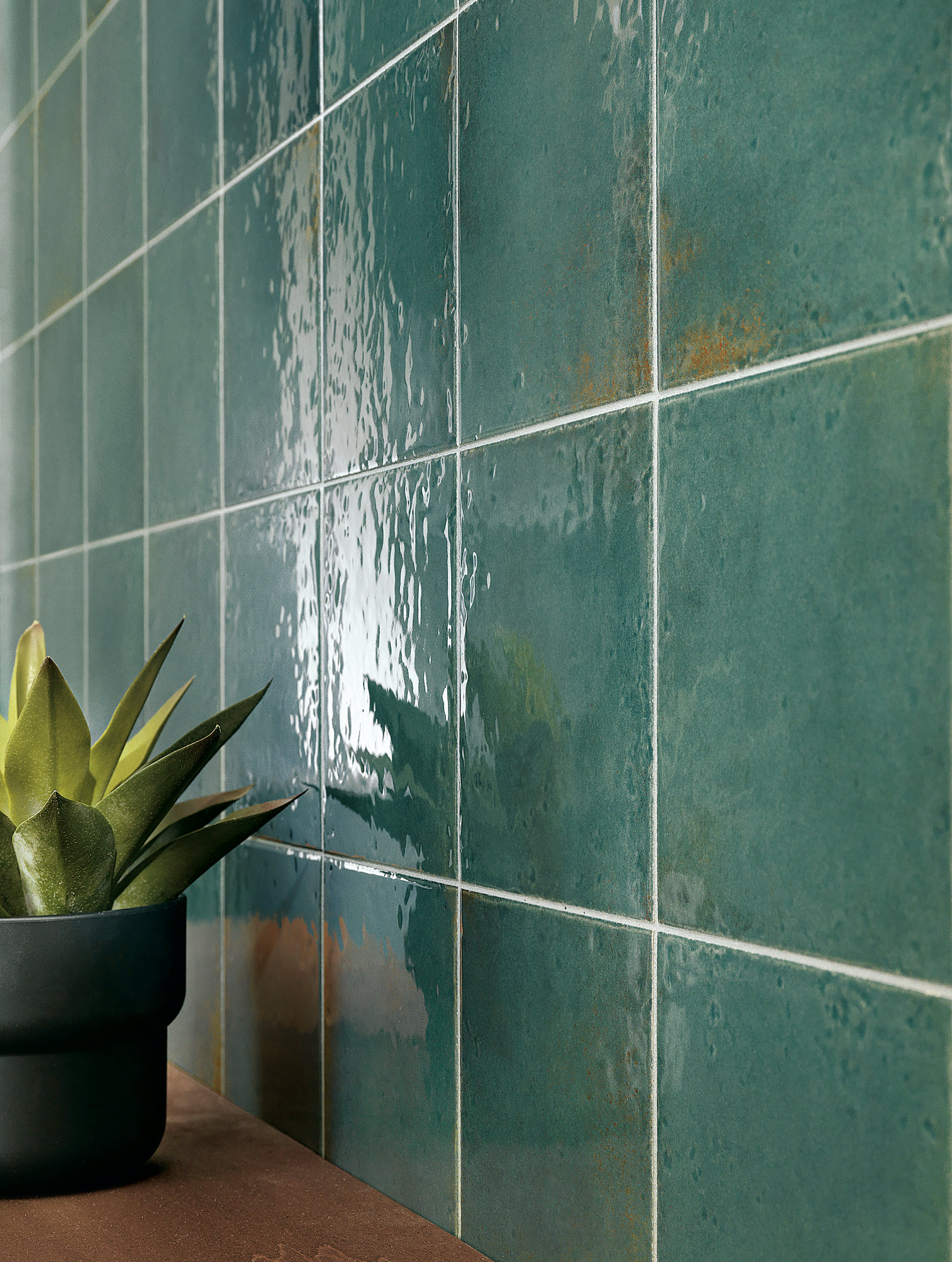 154505 На стену Oxida Brick Green 7.5x30 - фото 8