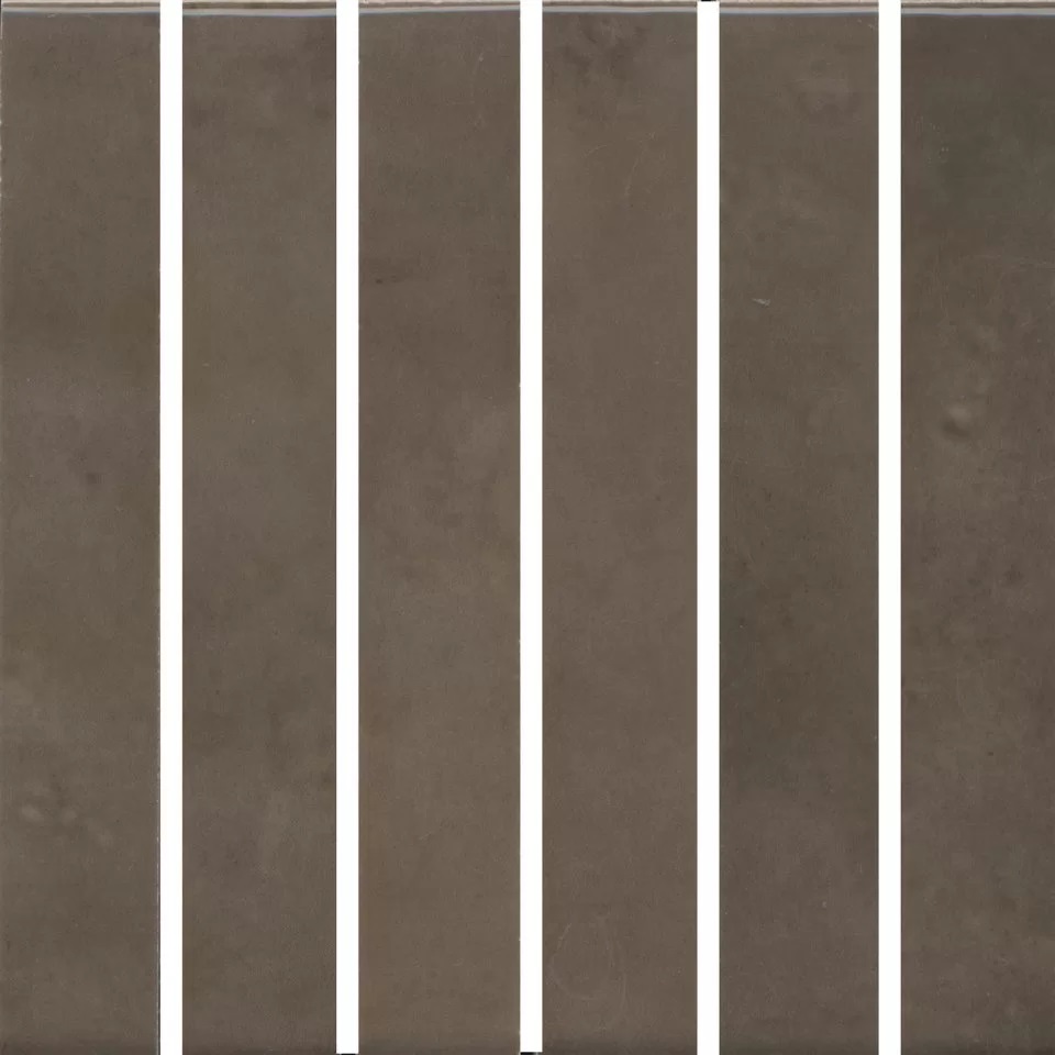 KMD2MSM004BN Декор Фес Мозаичный коричневый глянцевый 15x15x0.77