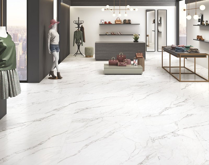 Simpolo Ceramics Statuario Presto