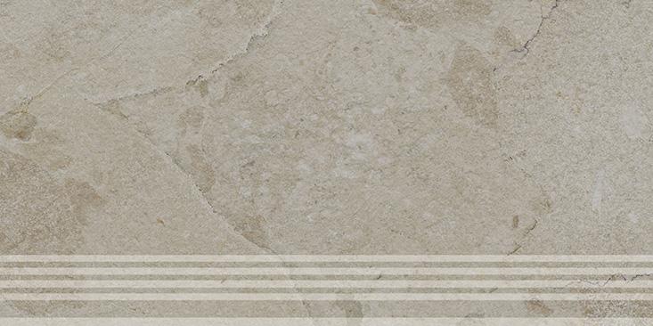 KM6060G1261R8GRF Ступень Сплит Фронтальная бежевый матовый обрезной 30x60x0.8 - фото 4