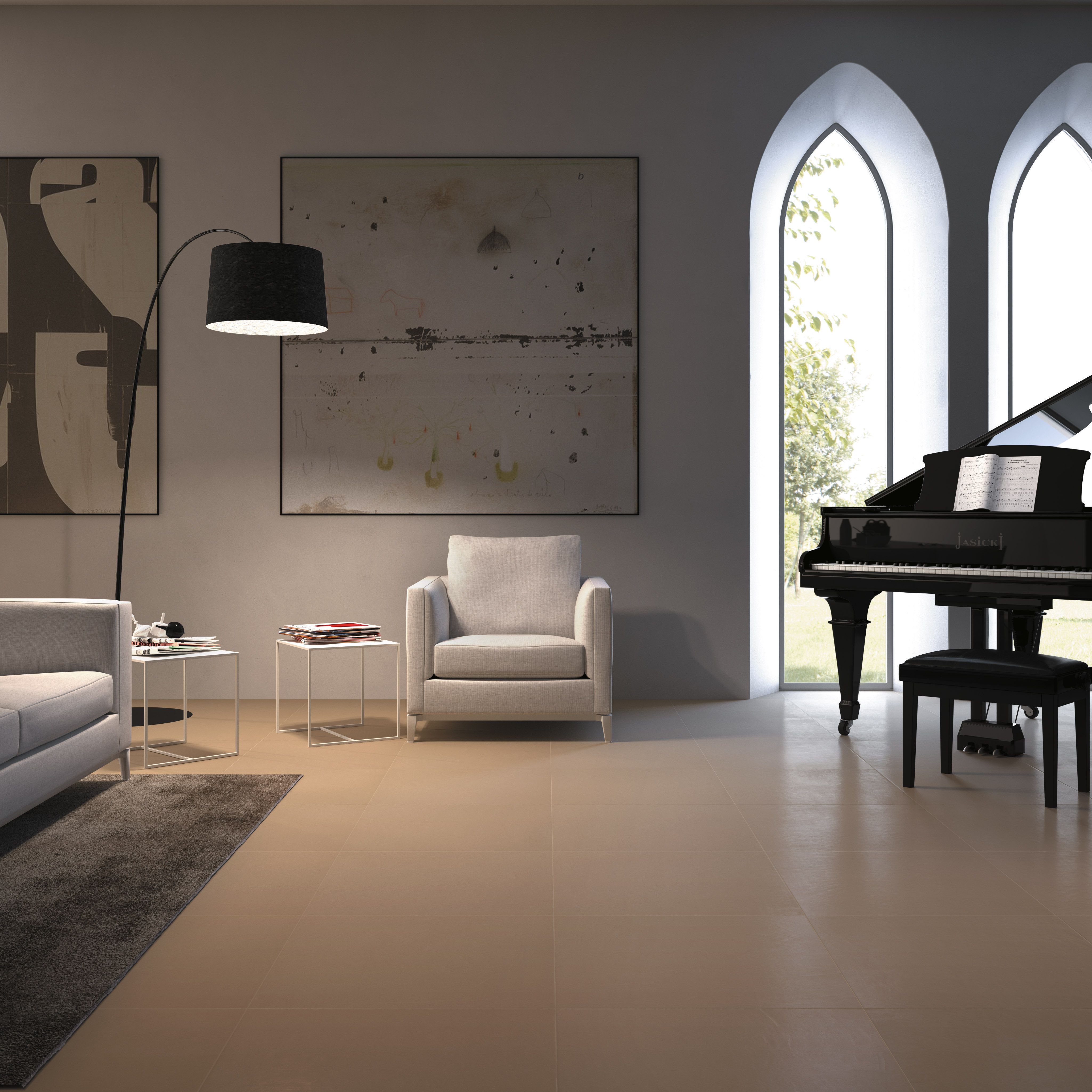 4950054 На пол Architecture Light Grey Naturale 10.5 мм 60x60 - фото 2