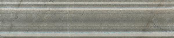BLE026 Бордюр Кантата Багет Серый Глянцевый 25x5.5x1.8