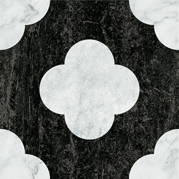 4101200 На пол Dandy Pin Black White 18.6x18.6 - фото 39