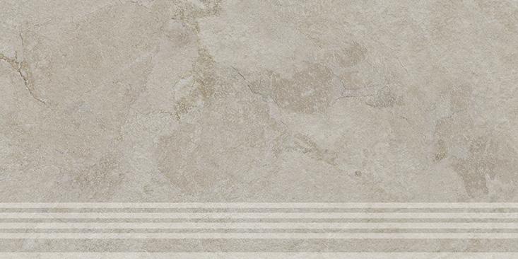 KM6060G1251R8GRF Ступень Сплит Фронтальная бежевый светлый матовый обрезной 30x60x0.8 - фото 3