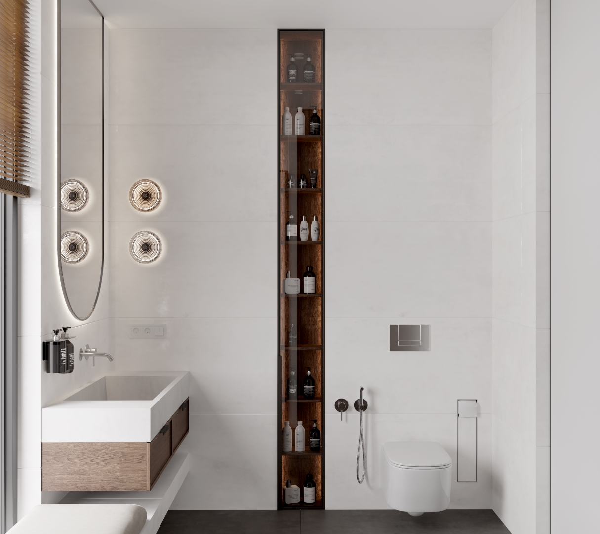 LP6012G0601R  На пол Festa Bianco белый глянцевые чернила 59.5х119.1 - фото 24