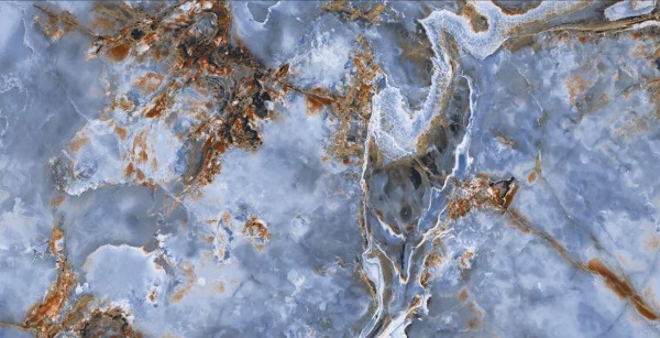 На пол Agyaro Blue High Glossy