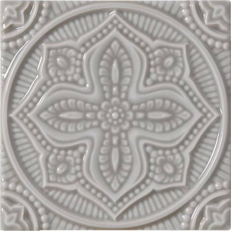 ADST4073 Декор Studio Relieve Mandala Planet Graystone 14.8x14.8