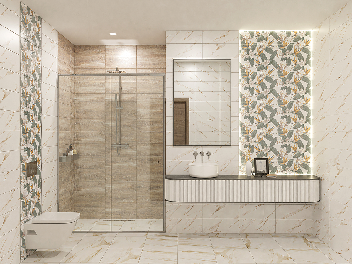 На стену Calacatta Ivori Forma 20.1x50.5 - фото 2