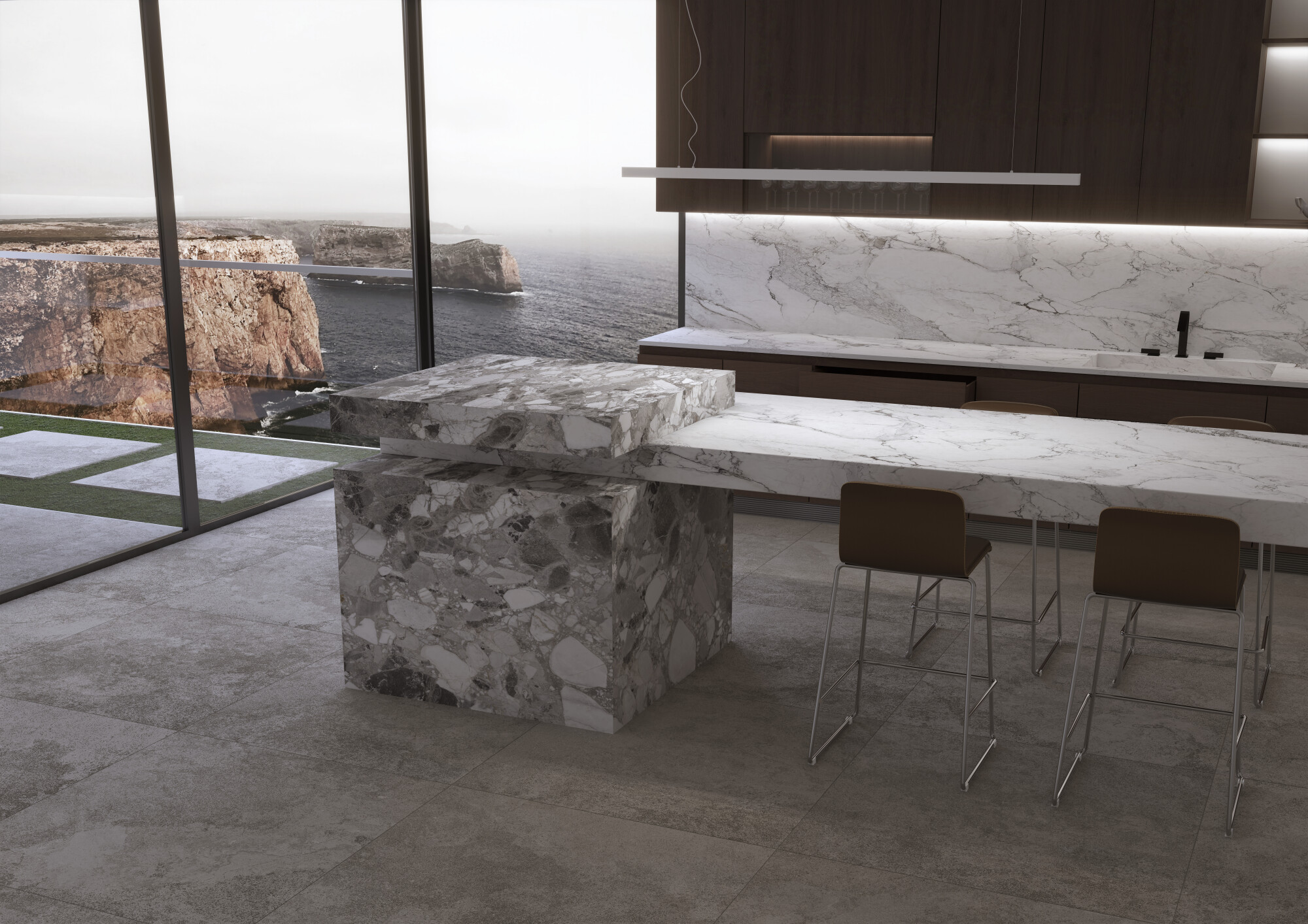 38449 На пол Museum Sublime Thunder/60X120/EP 60x120 - фото 16