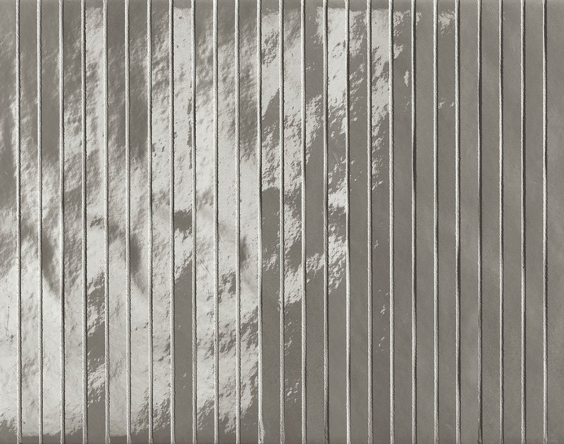 fROV На стену Glim Grigio Fumo Tratti Mosaico Brillante 24x30.5