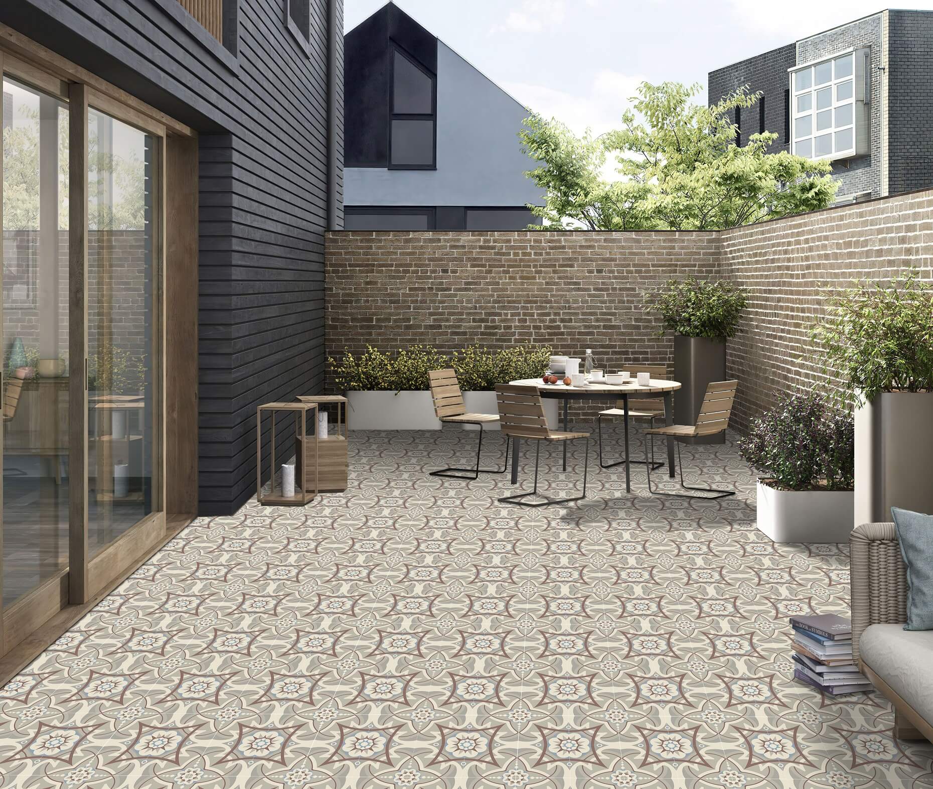 На пол Martinique Mishele Matt 20x20 - фото 2