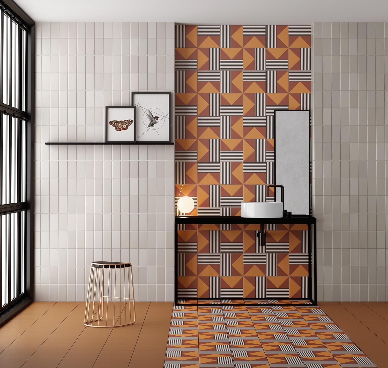 27701 На пол Bauhome Korola Warm 20х20 - фото 12