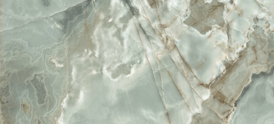 774481 На пол Reves De Rex Jade Glossy 6mm 120x280 - фото 6