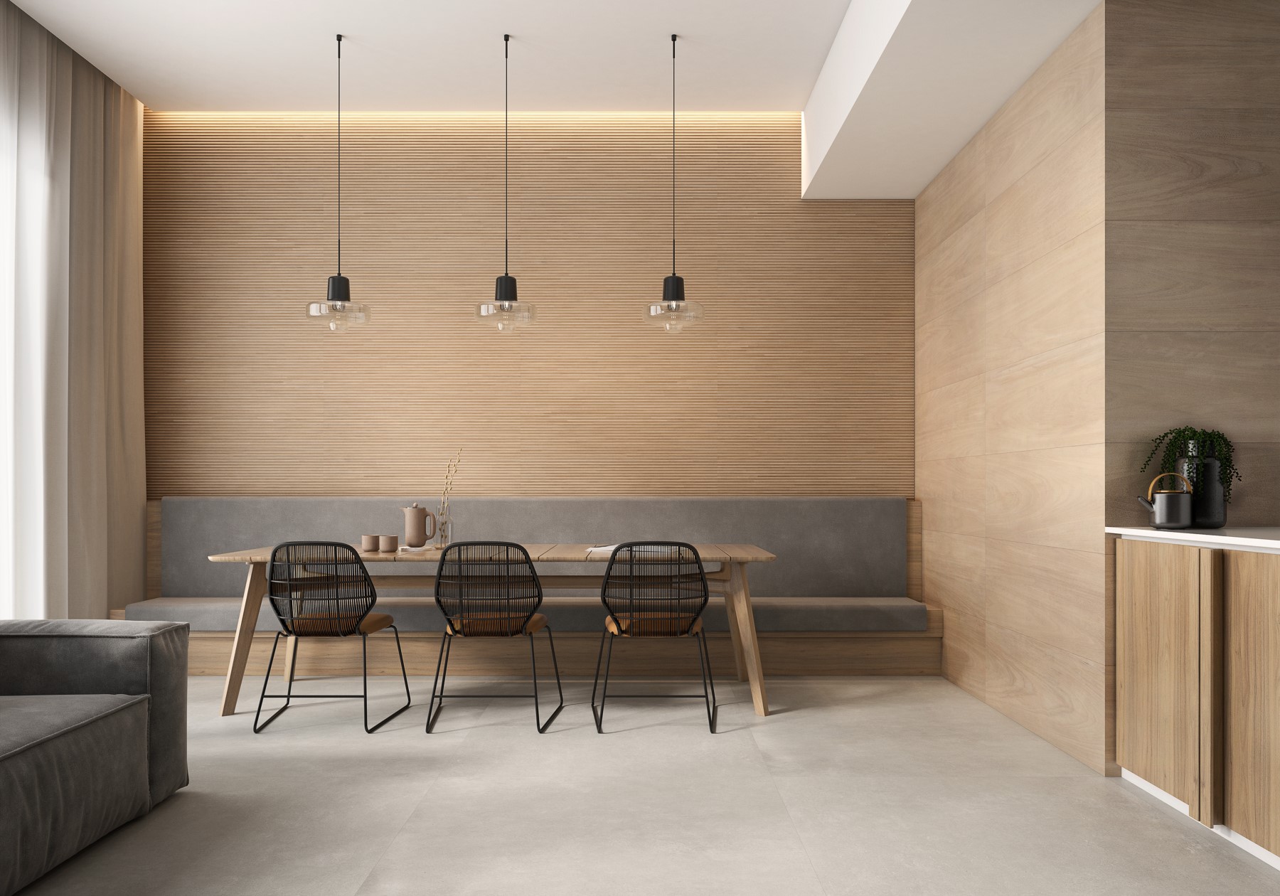 На стену Marlen Argenta Slat Nut 40x120 - фото 6