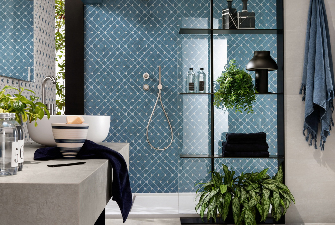 A0Z9 На пол Raw White Mosaico Esagono - фото 24