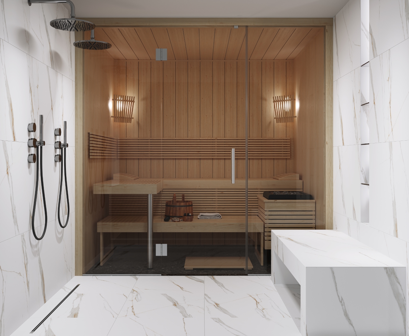 На пол Venato Blanco PRO Белый матовый R11Soft 60х120 - фото 13