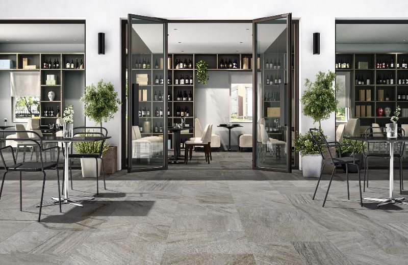 R04E На пол Realstone Quarzite Grigio rett. 60х120 - фото 2