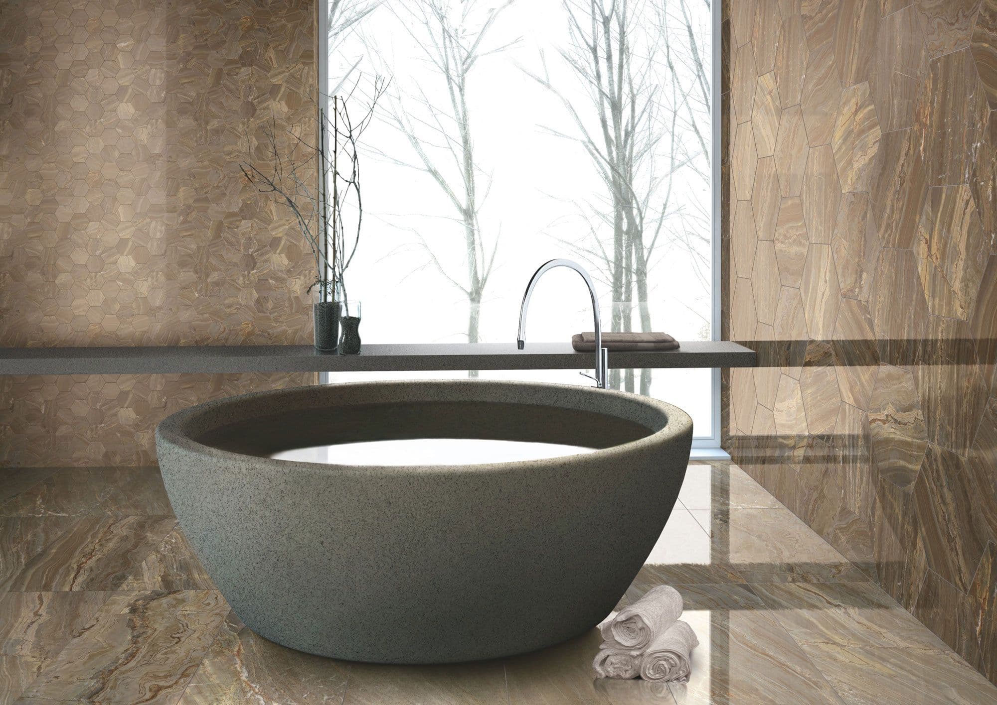 На пол Marmoker Lucido Bardiglio Imperiale 59x59 - фото 13