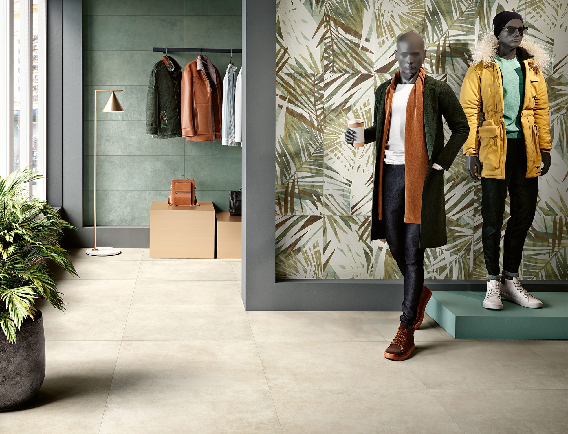 На пол Gravity Beige ret 80 - фото 3