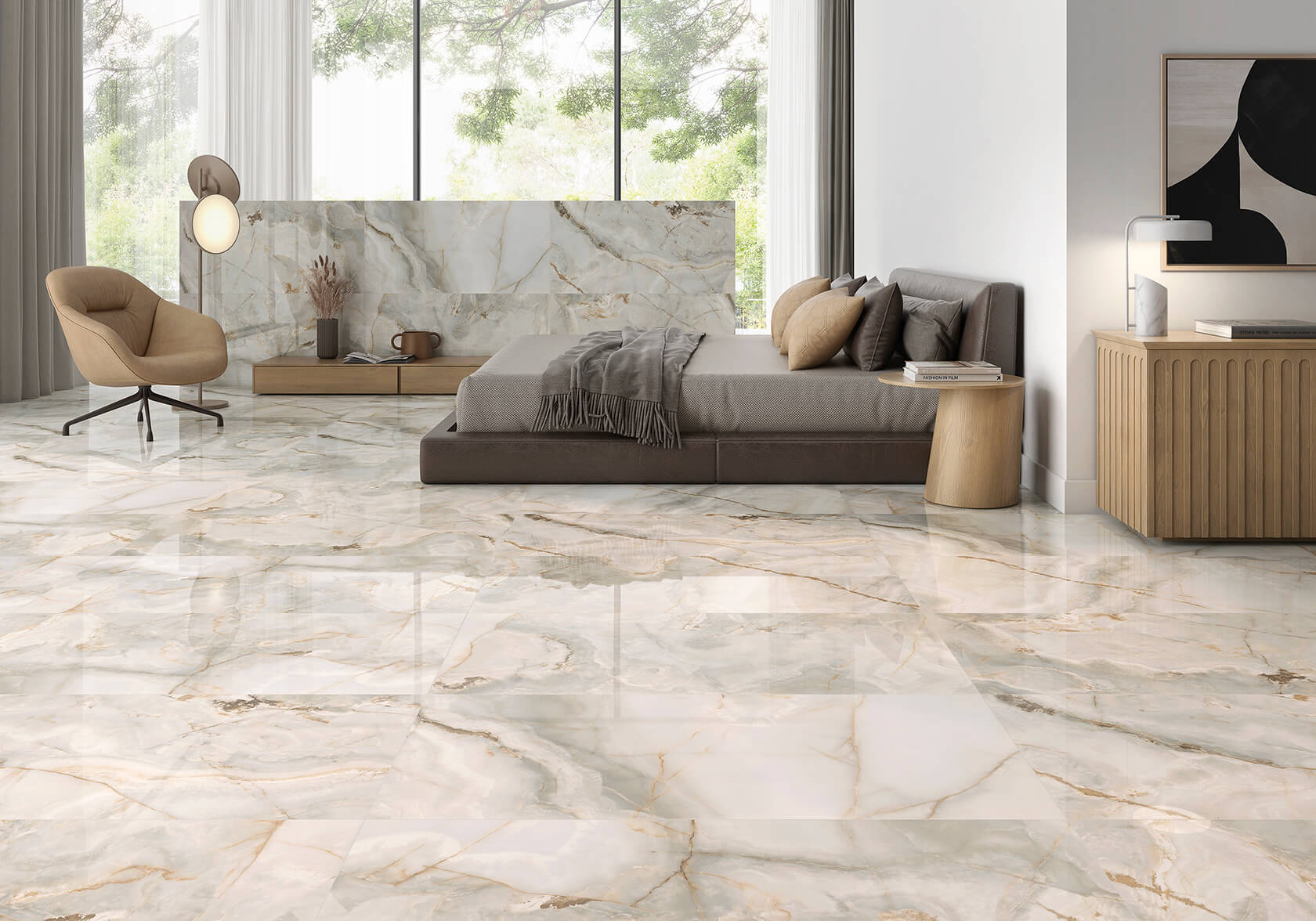 На пол Gladstone Beige P 60x120 - фото 5