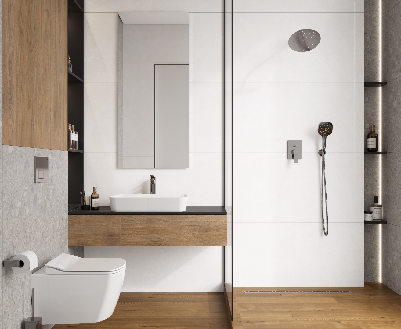 На пол Royal Swiss White Белый лаппатированный 60х60 - фото 17