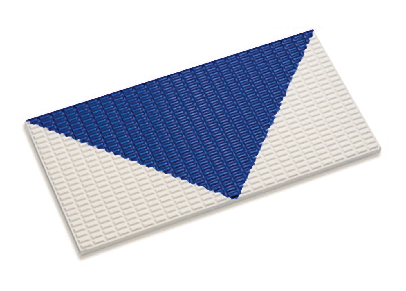 24200 Декор Olympic Series Стрелка на плитке Antislip с сетчатой поверхностью Unglazed-Cobalt 12x24.5