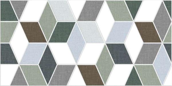 На стену Тренд 4Д зеленый 30х60